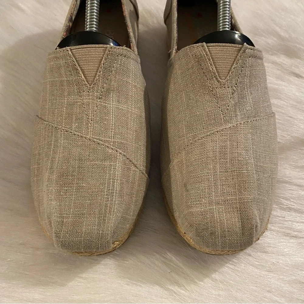 BOBS from Skechers Tan Wedge Shoes with Versatile Design‎ Womens 10